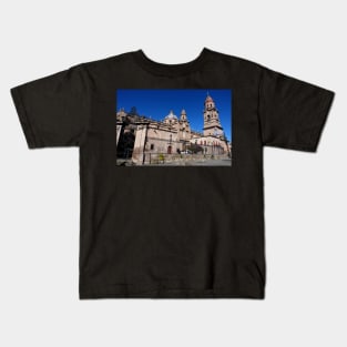 Cathédrale de Morelia Mexique Kids T-Shirt